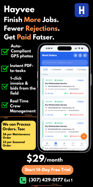 Banner ad for Property Preservation