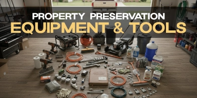 Tools and Equipment Needed To Start a Property Preservation Business